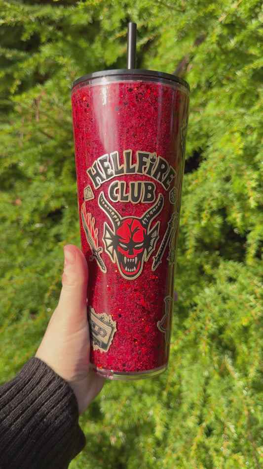 Hellfire Club Snow Globe Tumbler